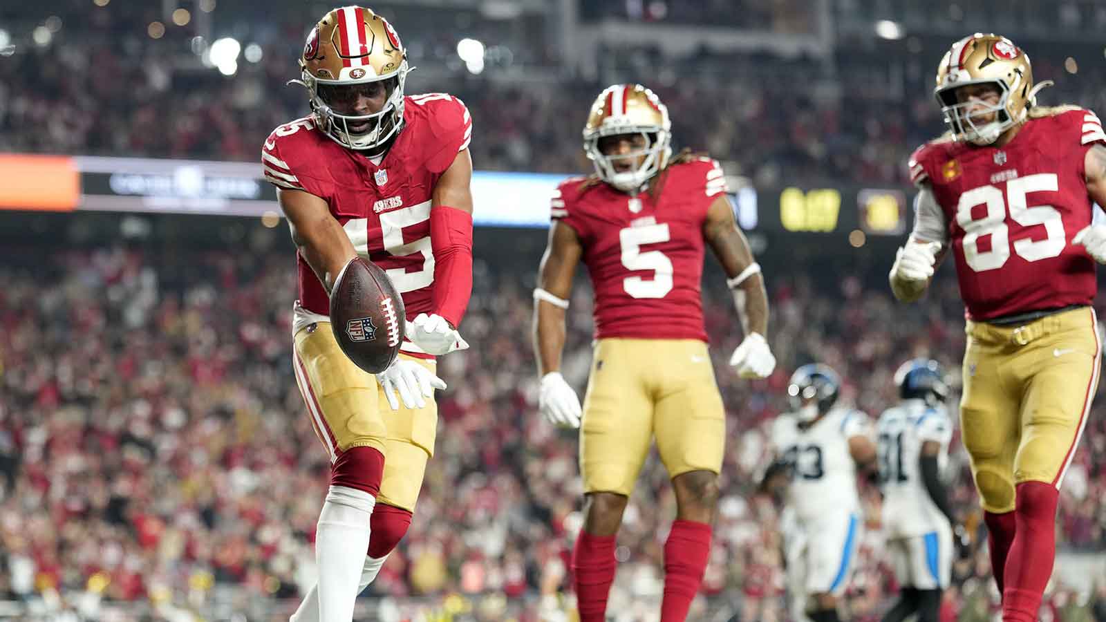 49ers’ Jauan Jennings did not stutter about ‘childish’ Tre’von Moehrig after cheap shot to nuts