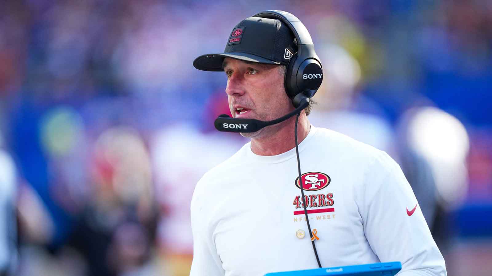 49ers HC Kyle Shanahan gives Panthers rookie his flowers