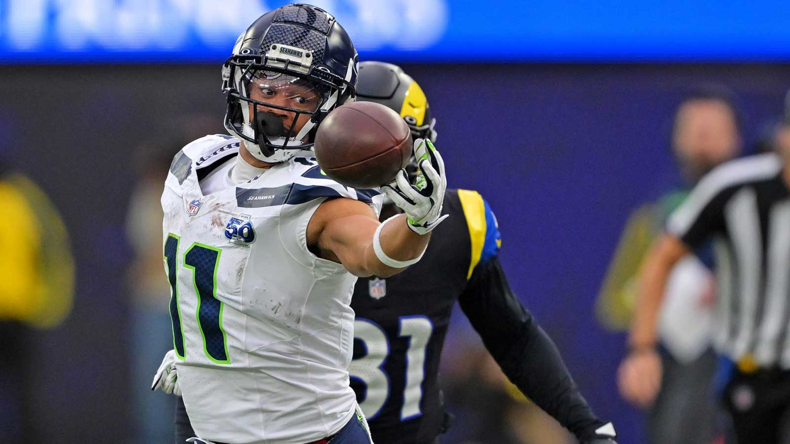 Seahawks’ Jaxon Smith-Njigba plucks bonkers 1-handed catch out of thin air