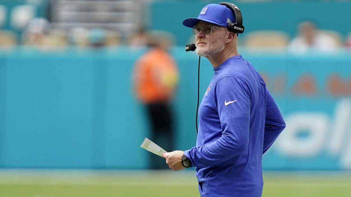 Buffalo Bills head coach Sean McDermott during the first half against the Miami Dolphins at Hard Rock Stadium.