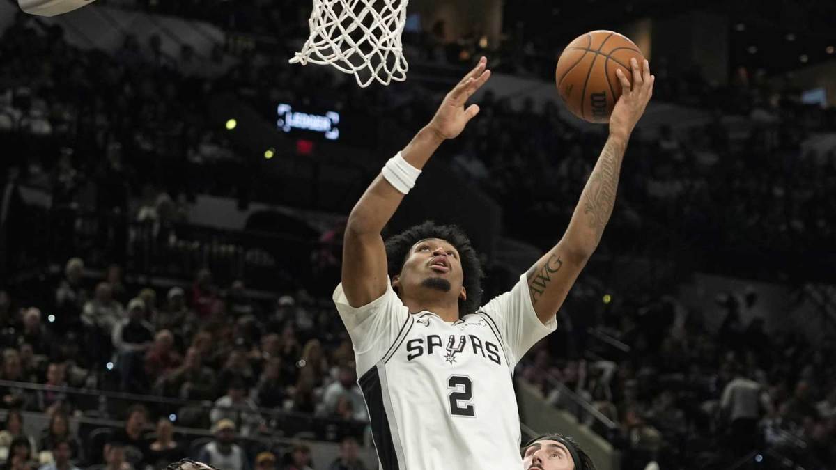 The Spurs get a boost as Dylan Harper is upgraded to questionable for the NBA Cup vs. the Blazers after weeks sidelined with a calf injury.