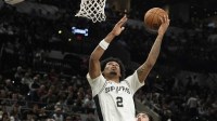 The Spurs get a boost as Dylan Harper is upgraded to questionable for the NBA Cup vs. the Blazers after weeks sidelined with a calf injury.