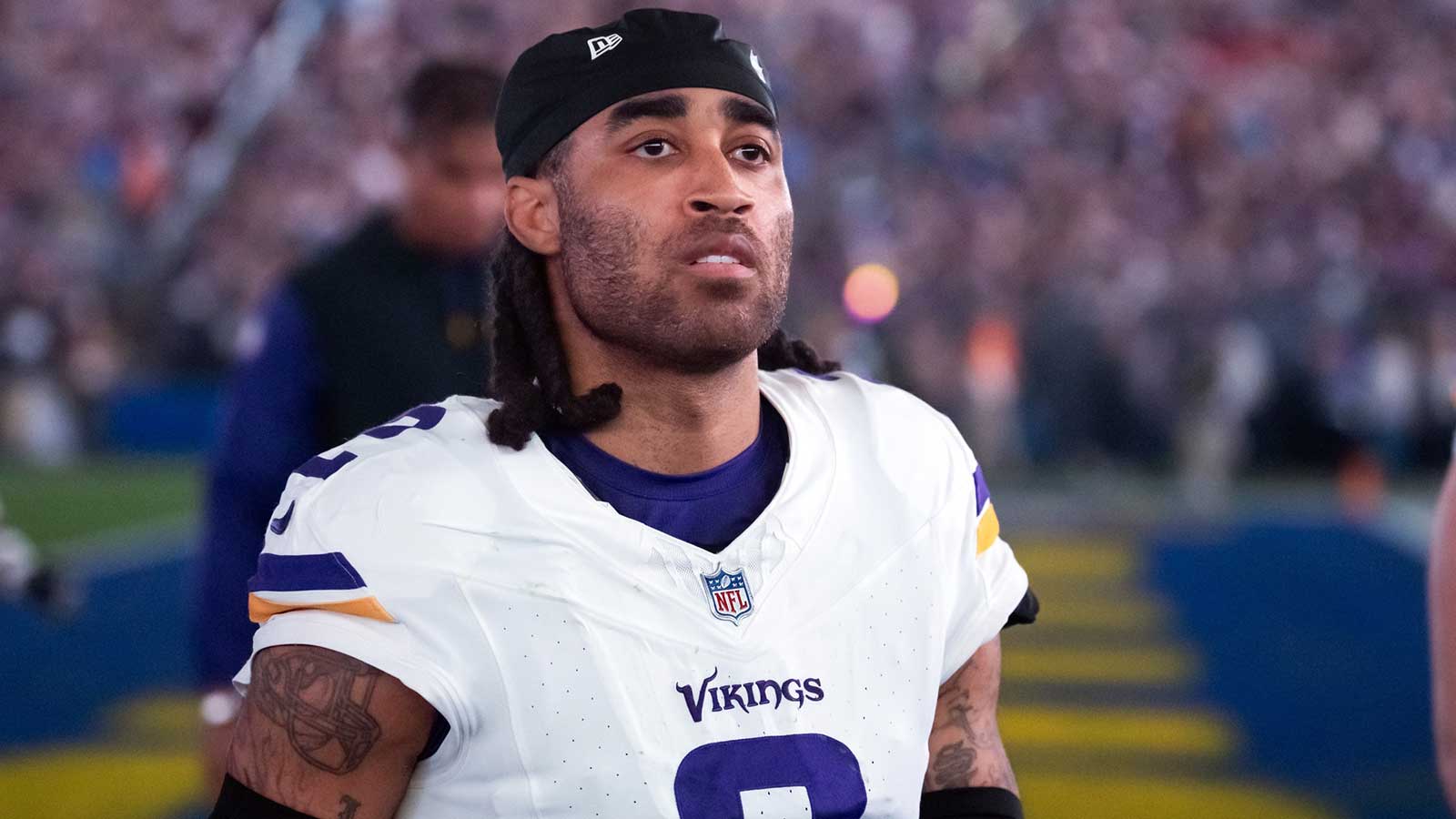 Minnesota Vikings cornerback Stephon Gilmore (2) against the Los Angeles Rams during an NFC wild card game at State Farm Stadium.