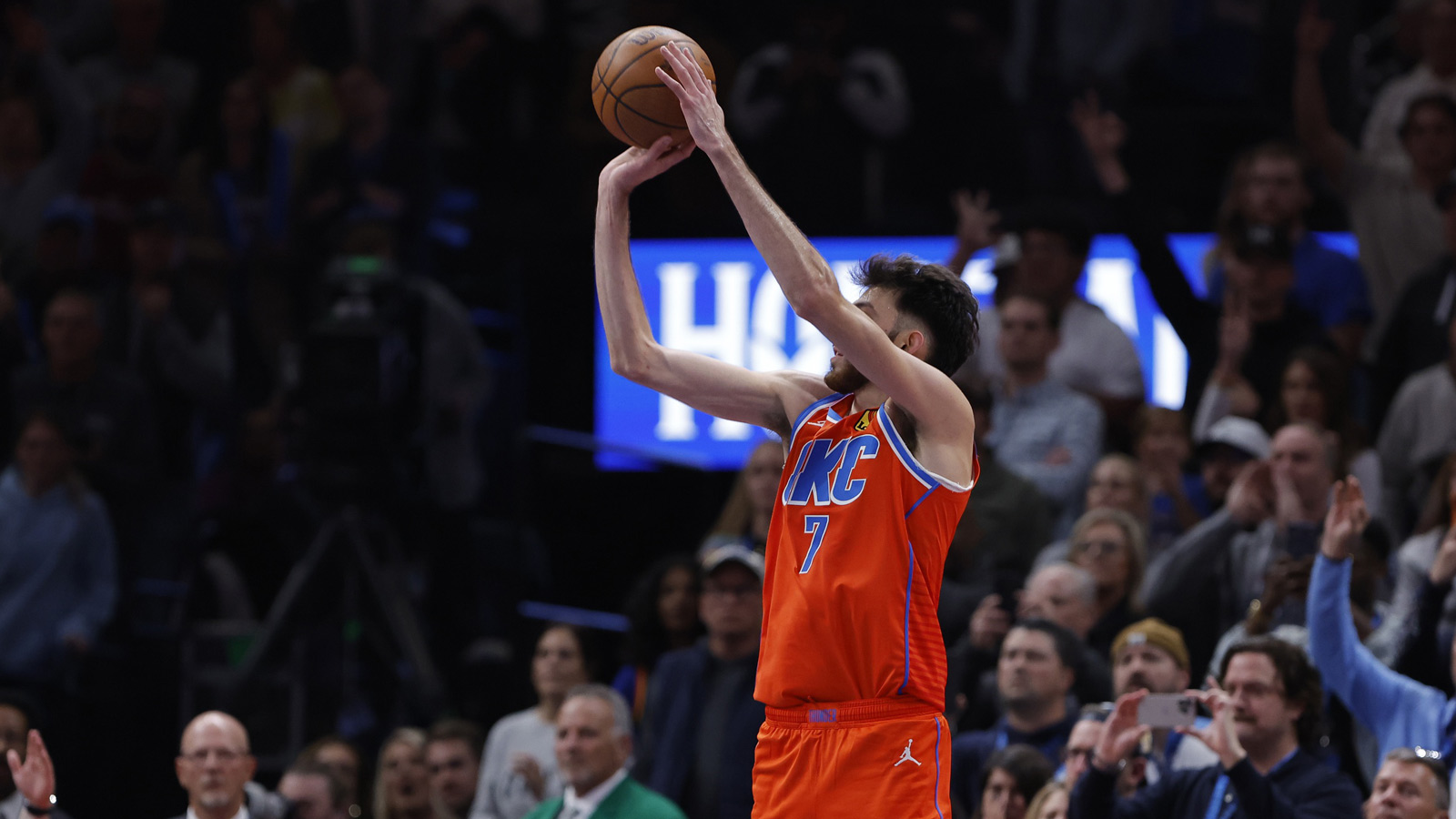 Thunder’s Chet Holmgren credits Mark Daigneault after connecting on dagger-3 vs. Timberwolves