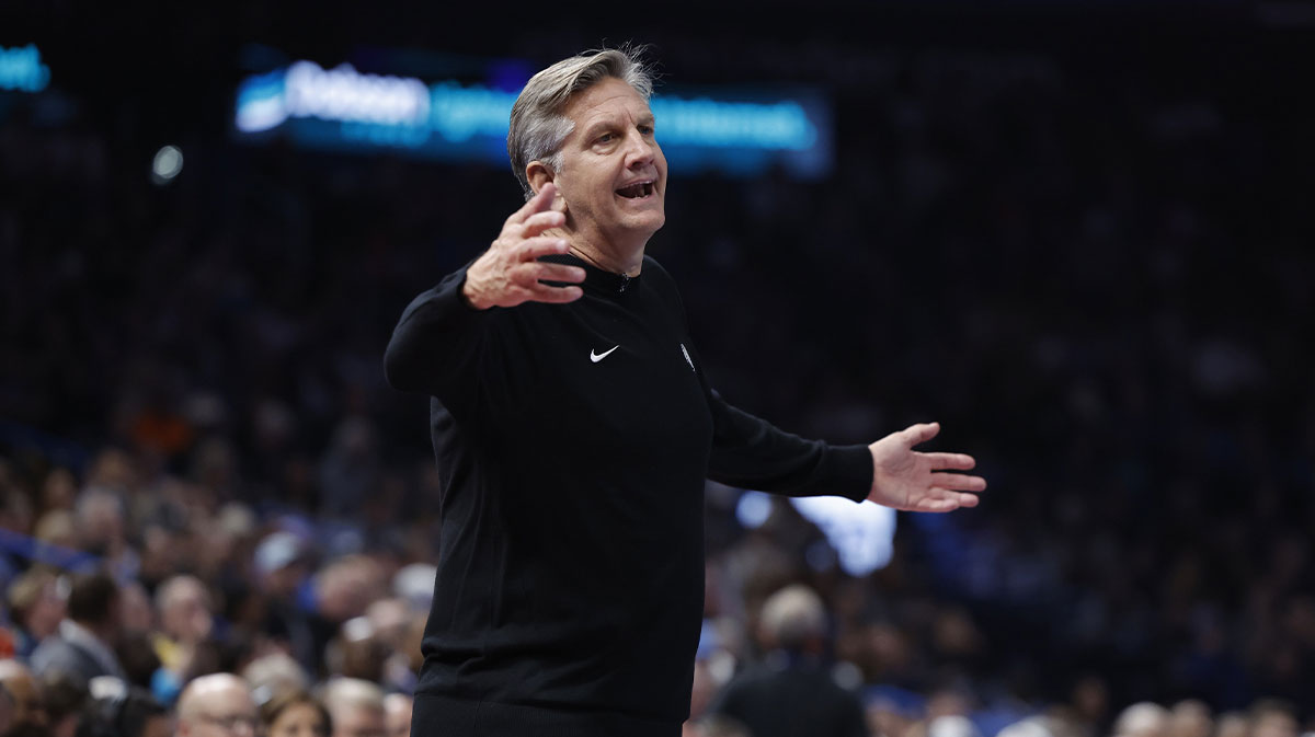 The Timberwolves held a players-only meeting after Chris Finch’s “lifeless” callout as Minnesota fell to the Thunder and exited the NBA Cup.