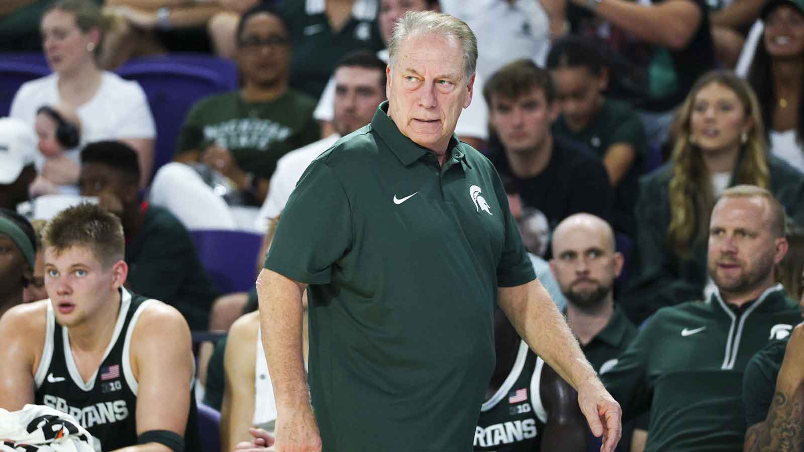 Michigan State basketball’s Tom Izzo highlights Jeremy Fears Jr.’s evolution after beating North Carolina