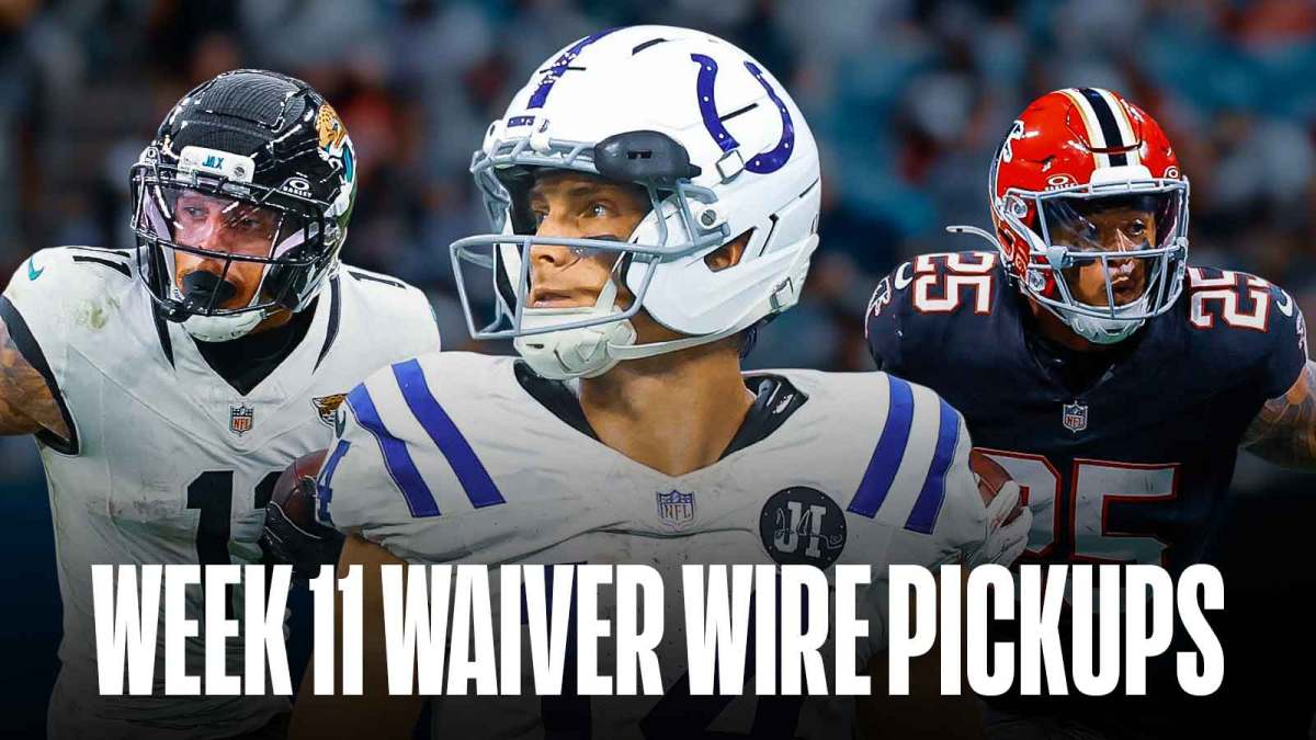 Week 11 waiver wire pickups, fantasy football