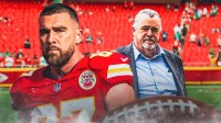 Travis Kelce Ed Kelce Kansas City Chiefs