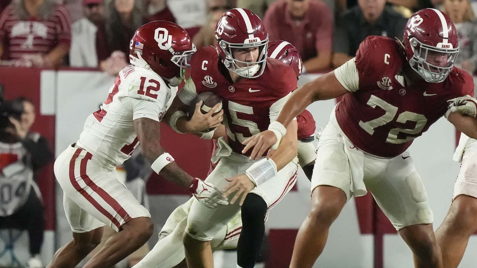 Alabama hits season-worst stat in 3rd quarter vs. Oklahoma