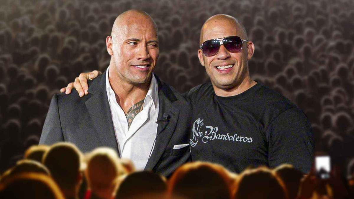 Dwayne The Rock Johnson and Vin Diesel