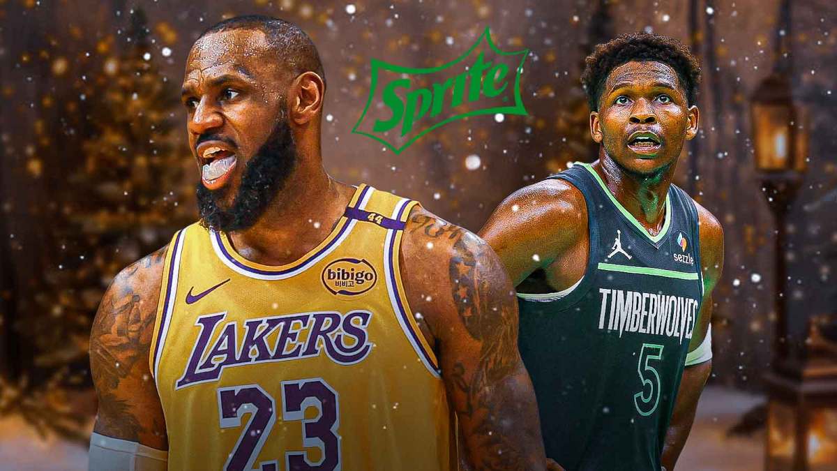 LeBron James, Anthony Edwards