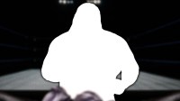 Silhouette of WWE Hall of Famer Mark Henry.