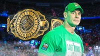 Intercontinental Championship with WWE Superstar John Cena.