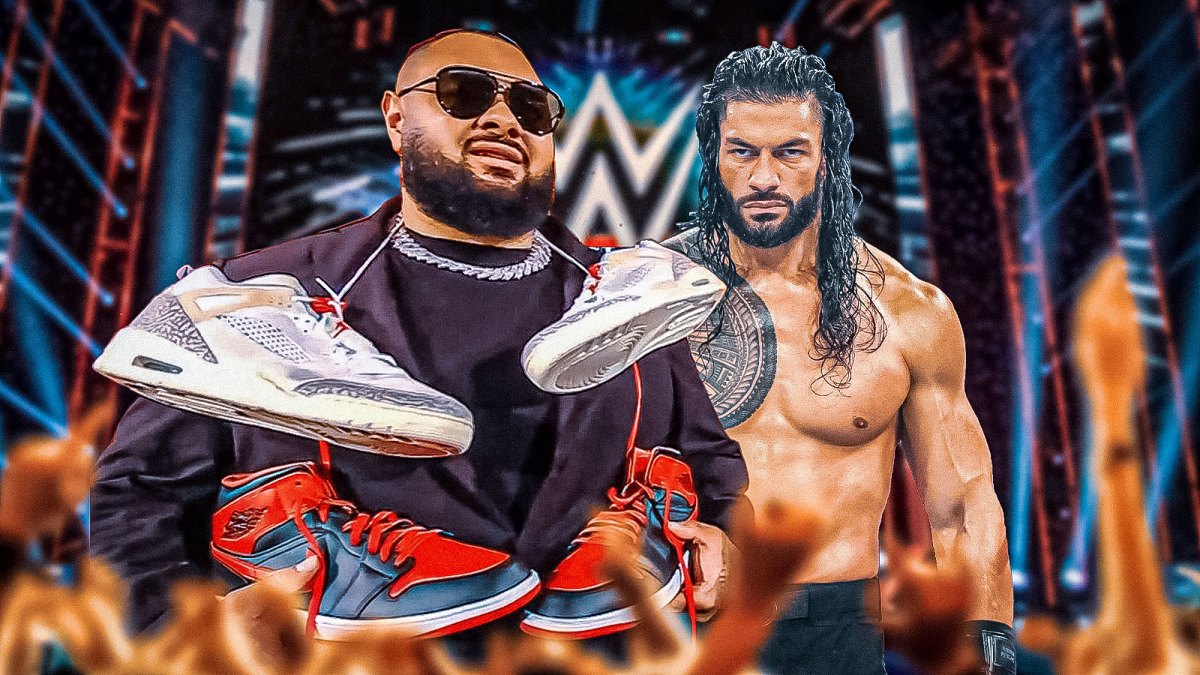 WWE superstars Bronson Reed and Roman Reigns