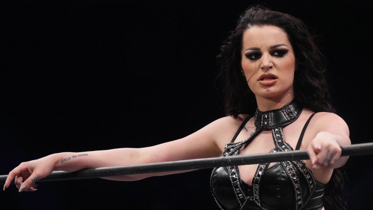 Former WWE star Paige/Saraya while in AEW.
