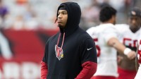 Arizona Cardinals defensive tackle Walter Nolen III in the Red and White practice during training camp at State Farm Stadium.