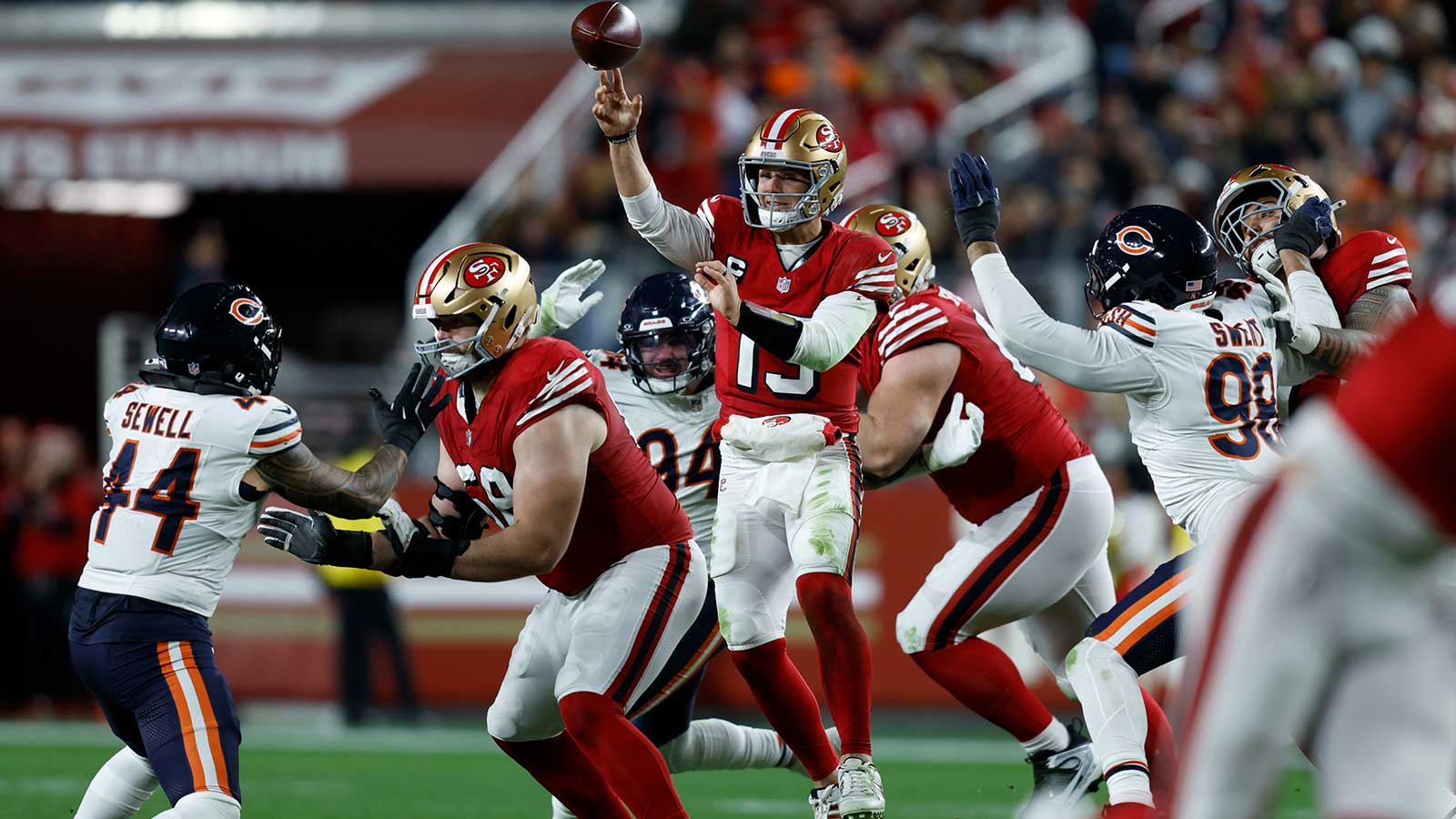 Fans clown Cris Collinsworth for bringing up Patrick Mahomes after 49ers’ Brock Purdy TD