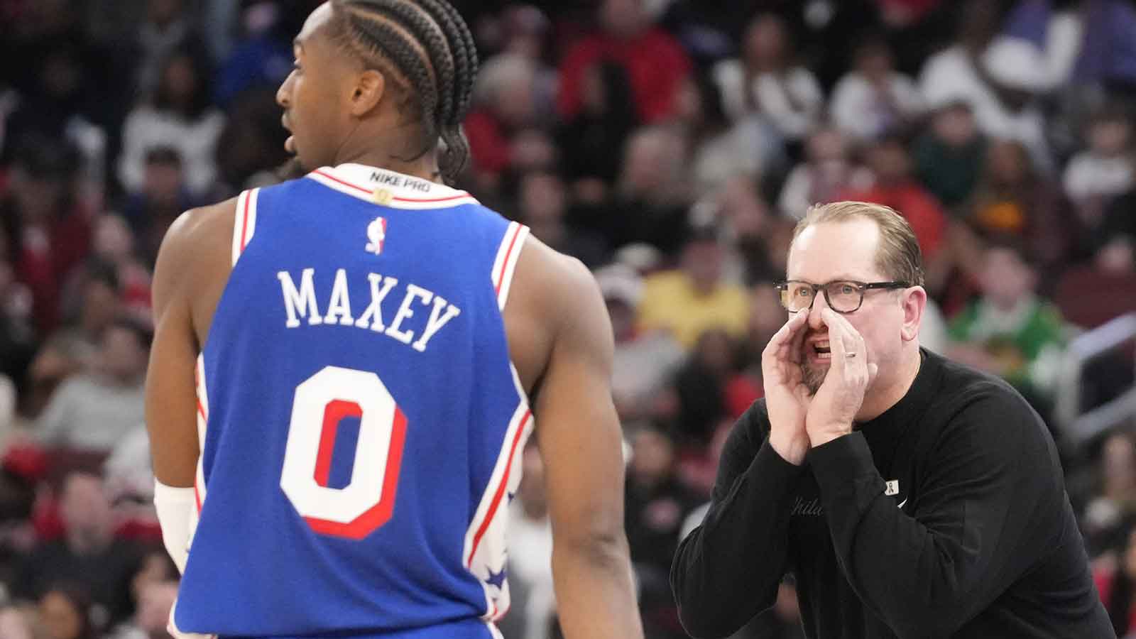 76ers fans demand Nick Nurse’s job after shocking collapse vs. Bulls