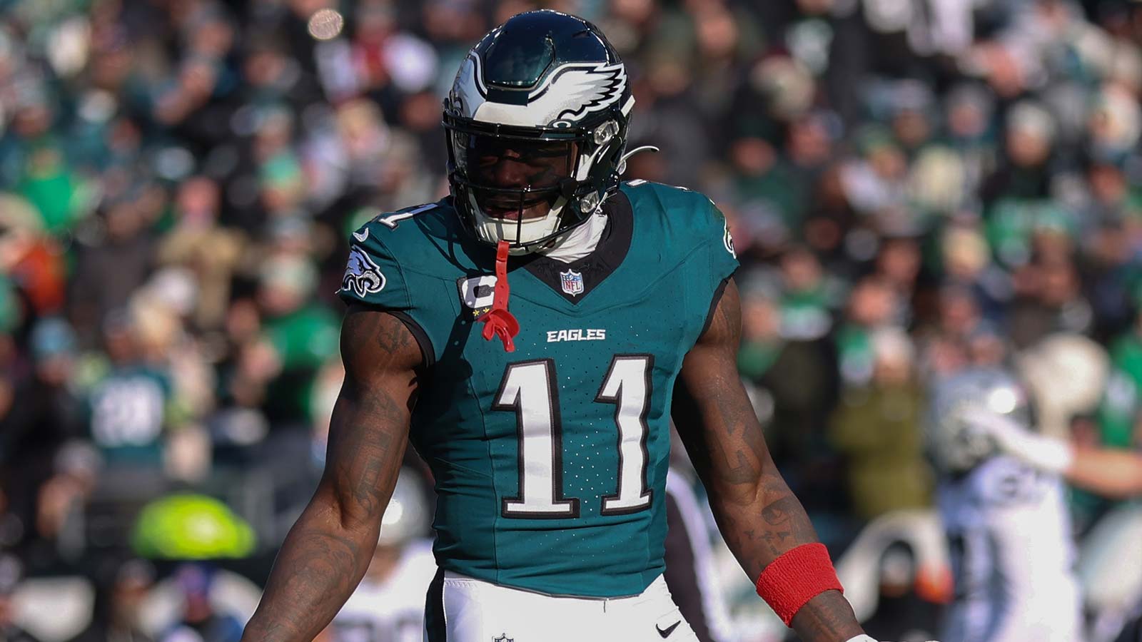 Eagles fans are livid after ‘greedy’ dad overshadows A.J. Brown’s heartwarming gesture to young fan