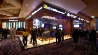 An overall look at the newly opened MGM Grand Detroit sports betting & entertainment venue called BetMGM Sports Lounge at its casino in Detroit, Michigan on Wednesday, March 11, 2020. Mgmsportbetting 031120 Es32 © Eric Seals / USA TODAY NETWORK via Imagn Images