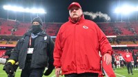 Kansas City Chiefs head coach Andy Reid after the loss to the Houston Texans.