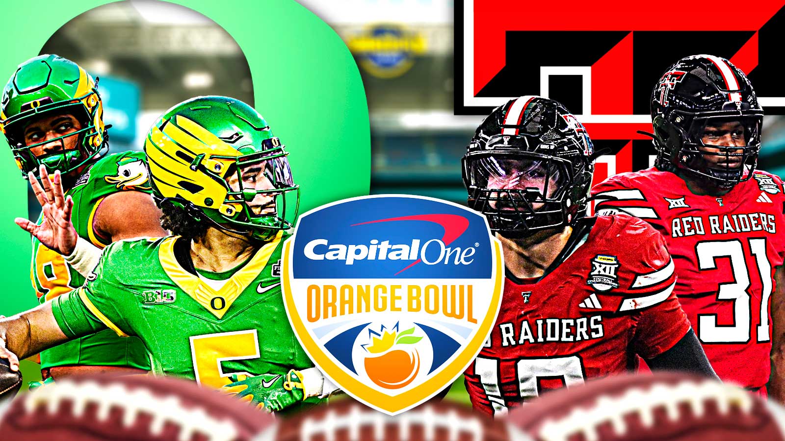 Are Dante Moore, Kenyon Sadiq enough to lift Oregon over Texas Tech in Orange Bowl?