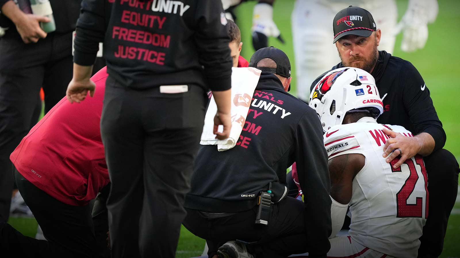 Cardinals fear Garrett Williams tore Achilles vs. Falcons