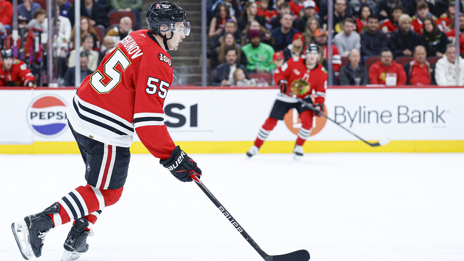 Blackhawks scratching young defenseman vs. Maple Leafs for tardiness