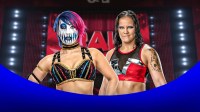 WWE star Asuka with former WWE star Shayna Baszler