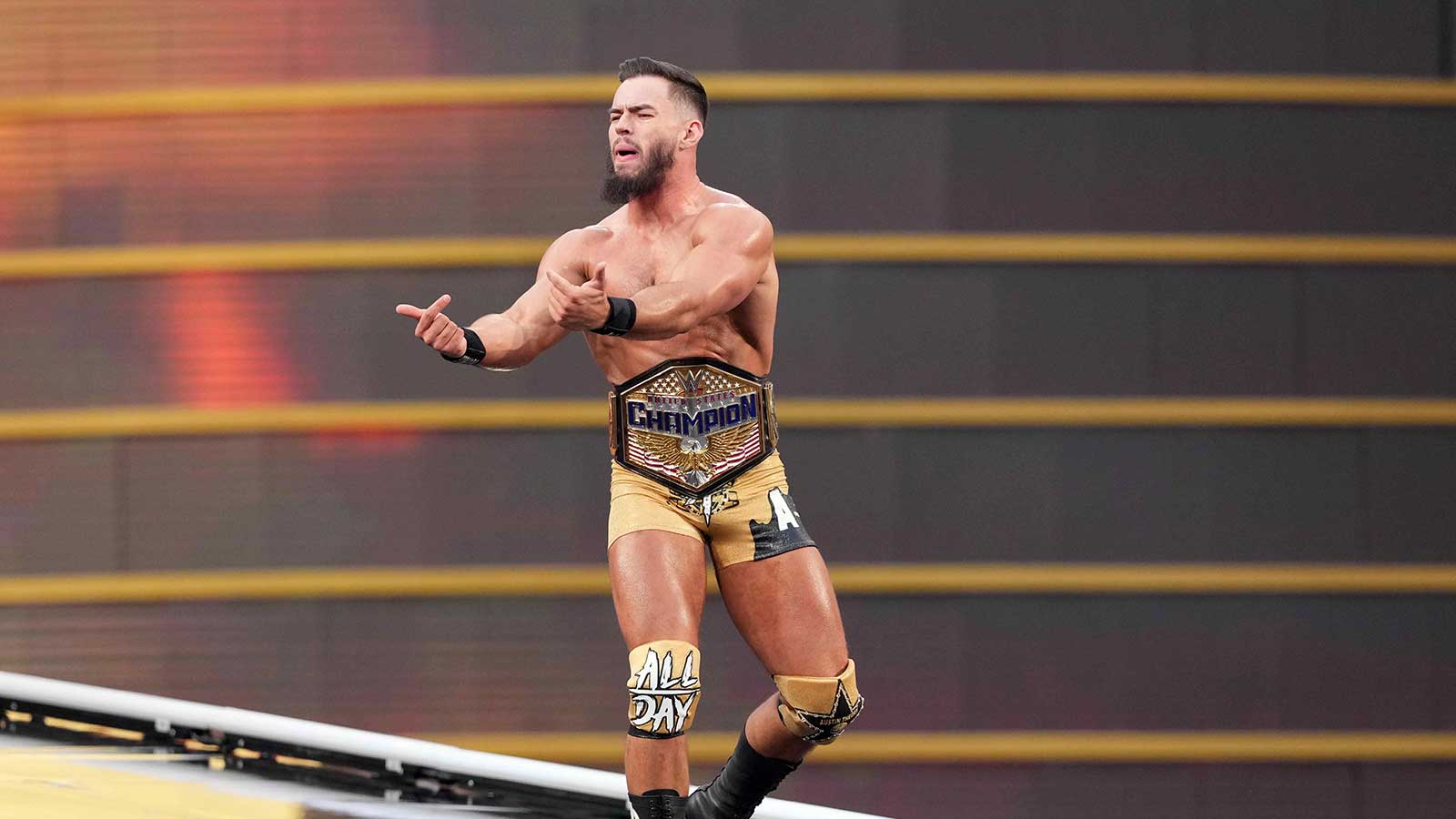 WWE’s Austin Theory breaks silence after masked man reveal with 2 words