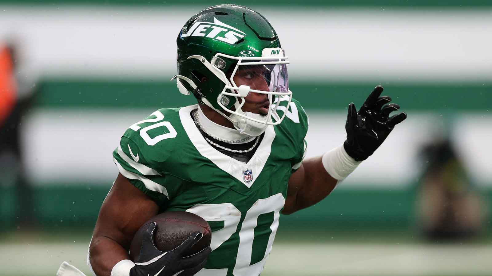 Breece Hall, AD Mitchell earn surprisingly positive review from Patriots defender