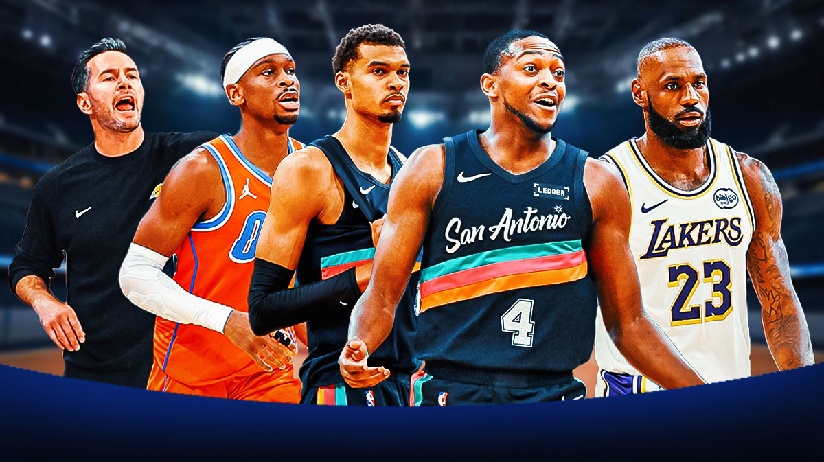 ClutchPoints’ 2025-26 NBA Power Rankings Week 10: Spurs dethrone Thunder, Lakers continue to fall