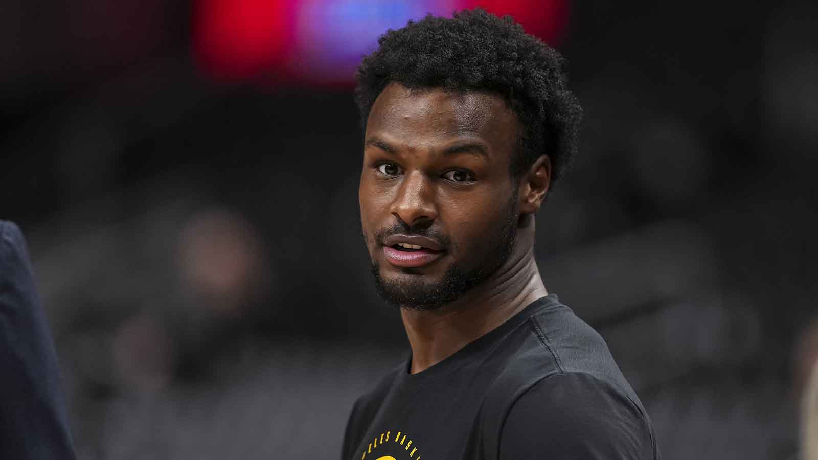 Lakers’ Bronny James gets hit with Pooh Shiesty stray