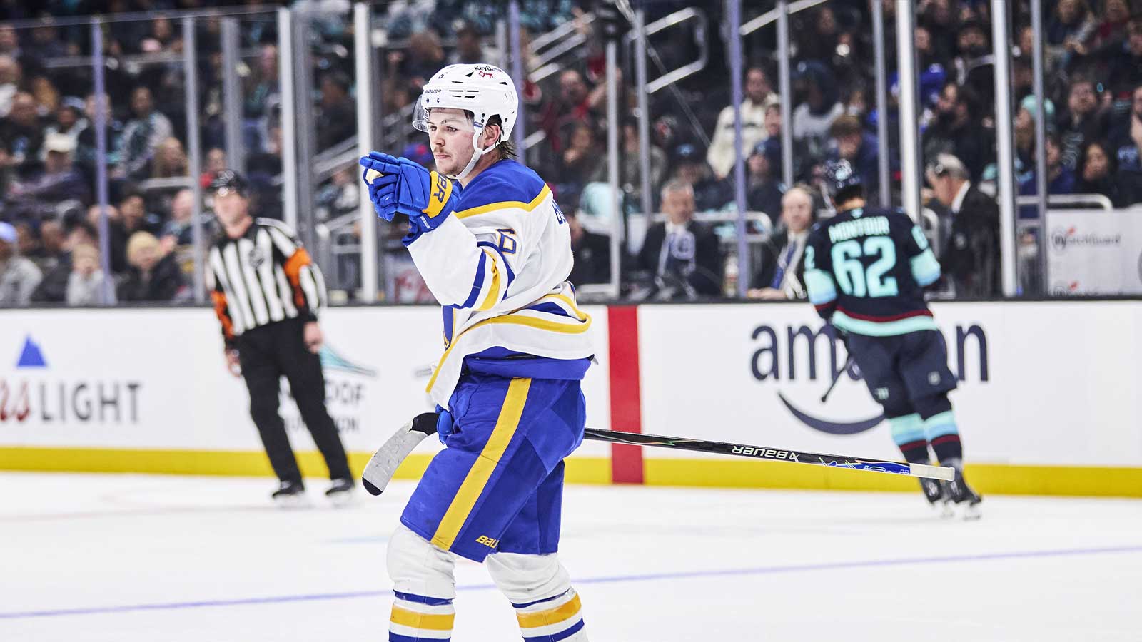 Zach Benson’s ‘character’ take on Sabres 9-game win streak after beating Blues