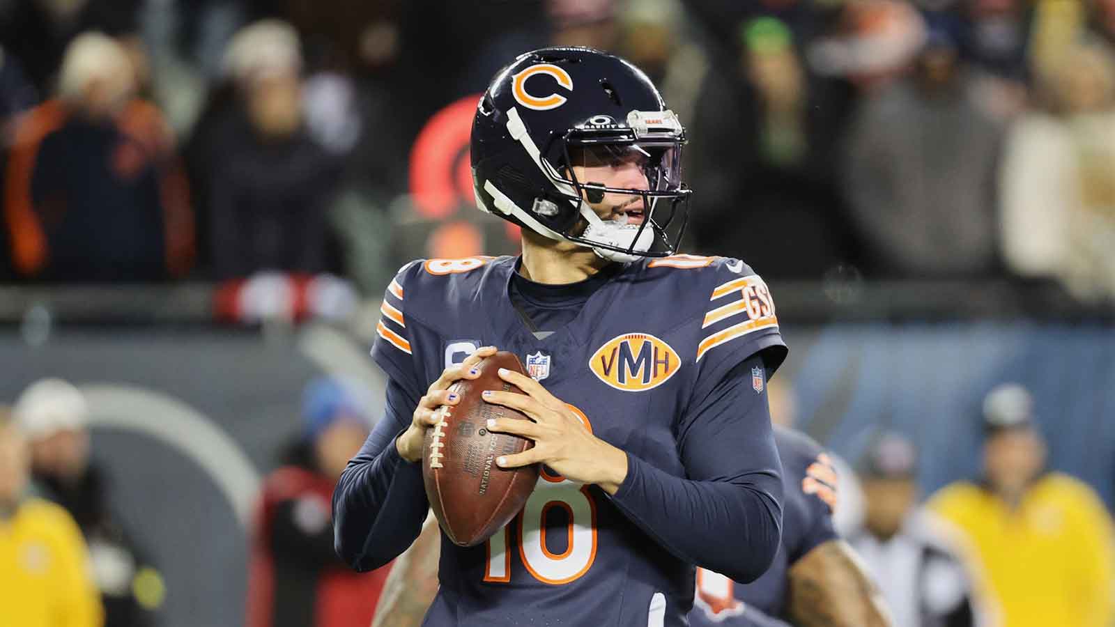 Bears’ Caleb Williams does best Stephen Curry impression with incredible game-tying TD