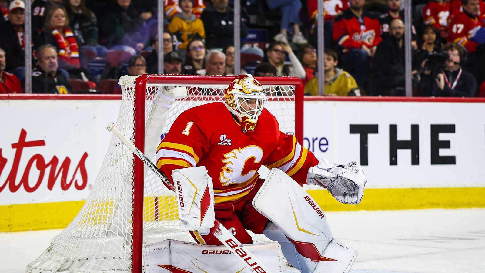 Flames ink backup goalie to 2-year contract extension