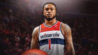 Cam Whitmore looks serious in Wizards jersey