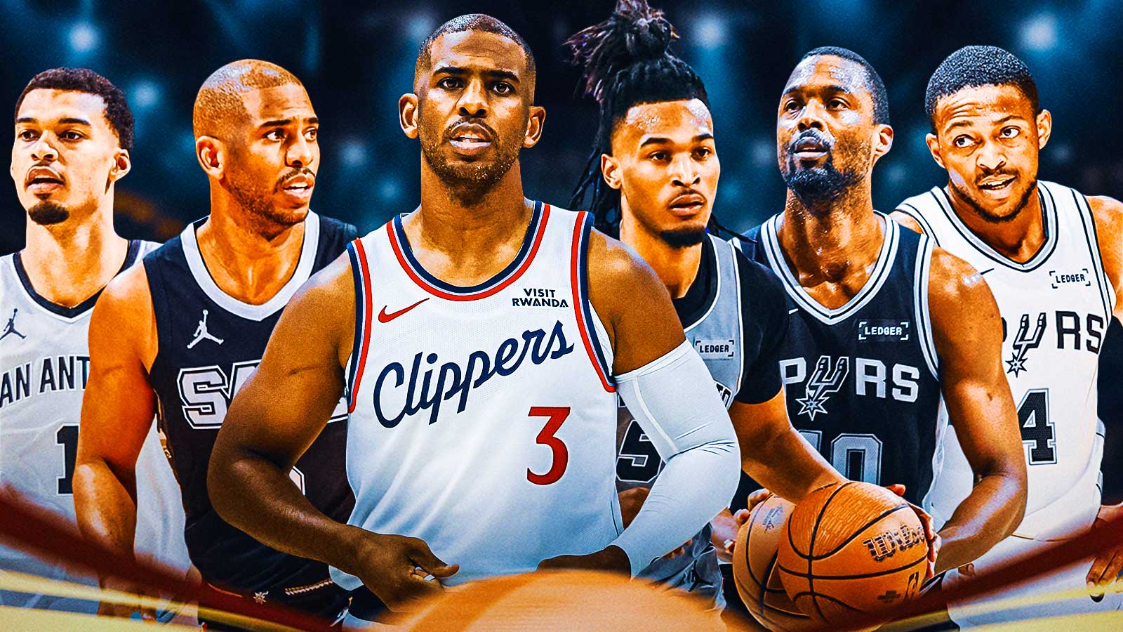 Stephon Castle, Spurs players shocked at Clippers’ Chris Paul decision