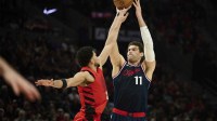Brook Lopez hits 9 threes vs Blazers as the Clippers season finally finds rare relief in a tough year with a career night.