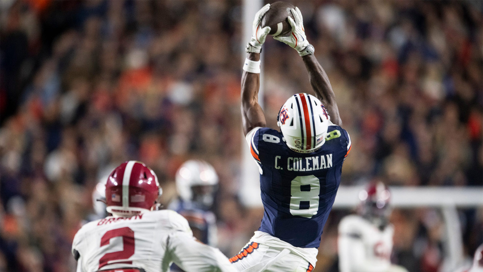 Auburn football star wide receiver Cam Coleman enters transfer portal