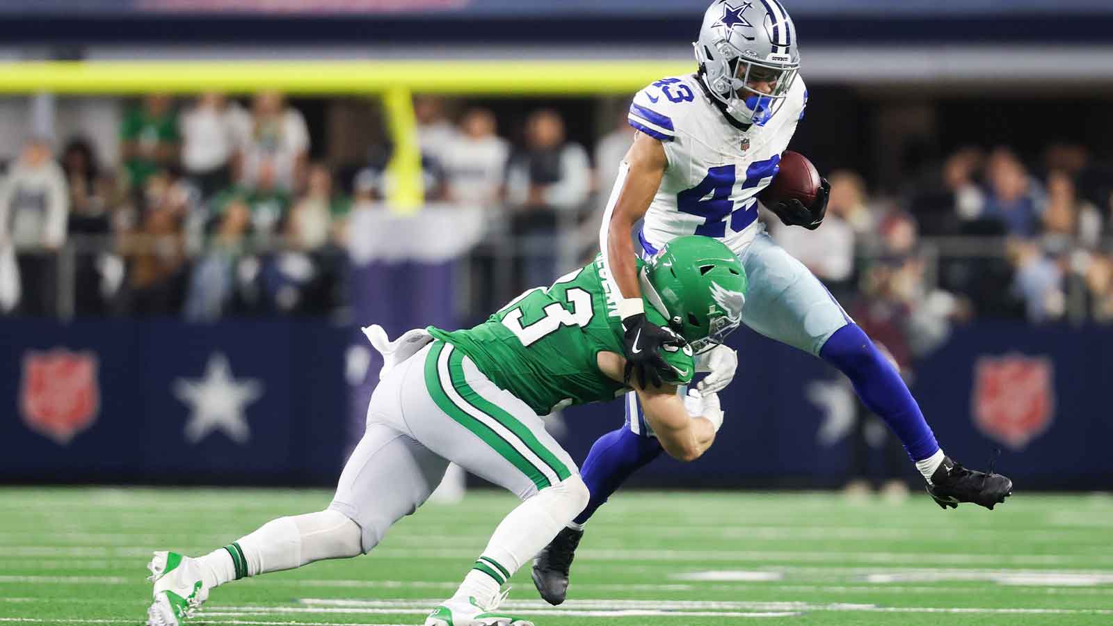 Eagles’ Cooper DeJean tributes John Cena with Five Knuckle Shuffle celebration