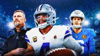 Dan Campbell and Jared Goff will do battle against the Cowboys' Dak Prescott