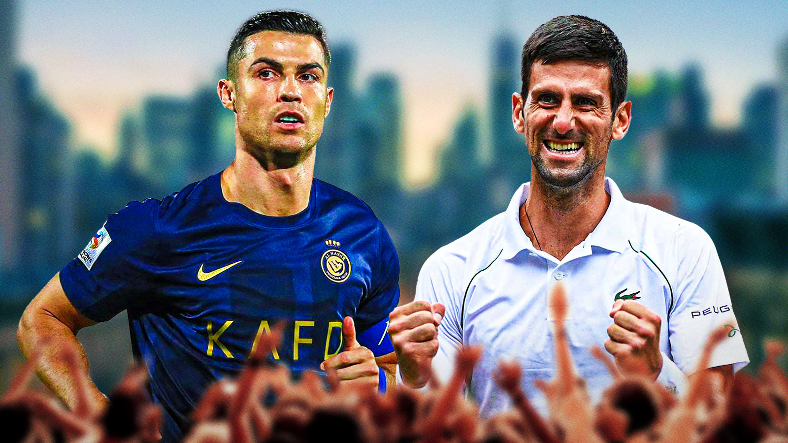 Cristiano Ronaldo believes he and Novak Djokovic ‘have a similar story’