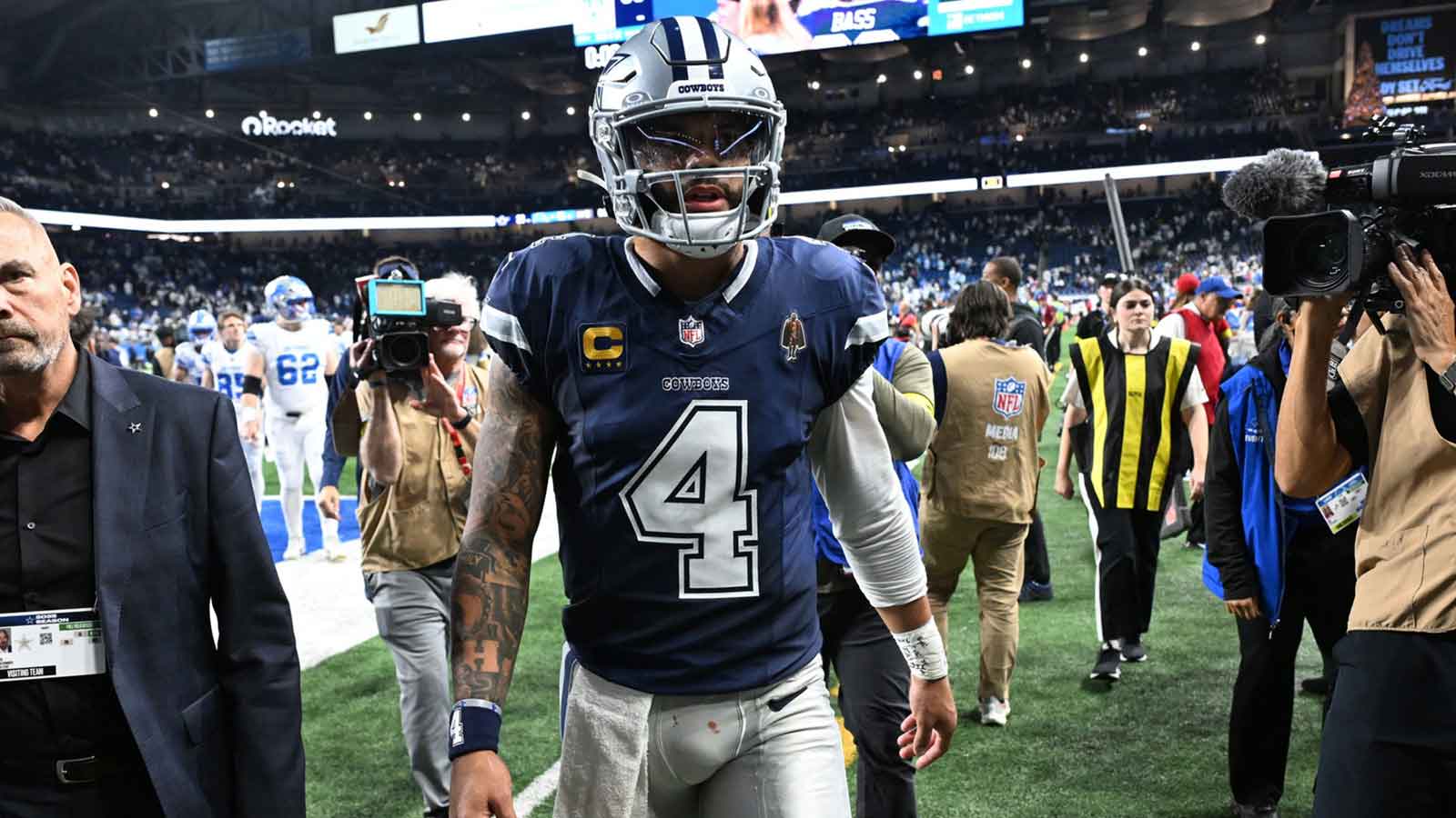 Dak Prescott promises a ‘pissed off’ Cowboys after loss to Lions