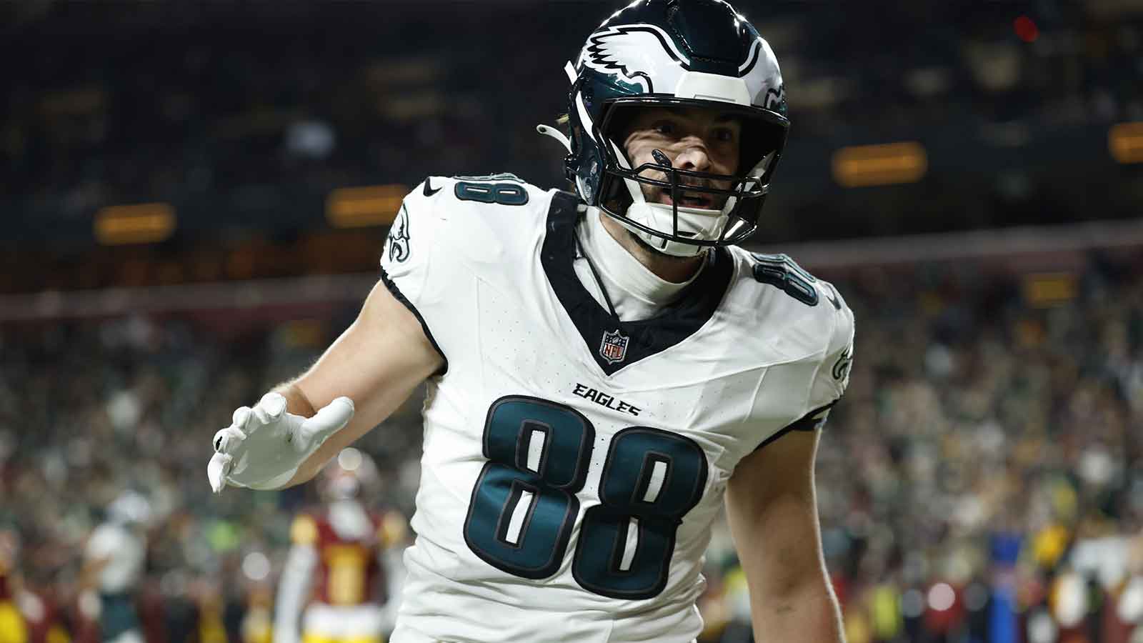 Eagles TE Dallas Goedert sets new franchise record with early TD vs. Bills