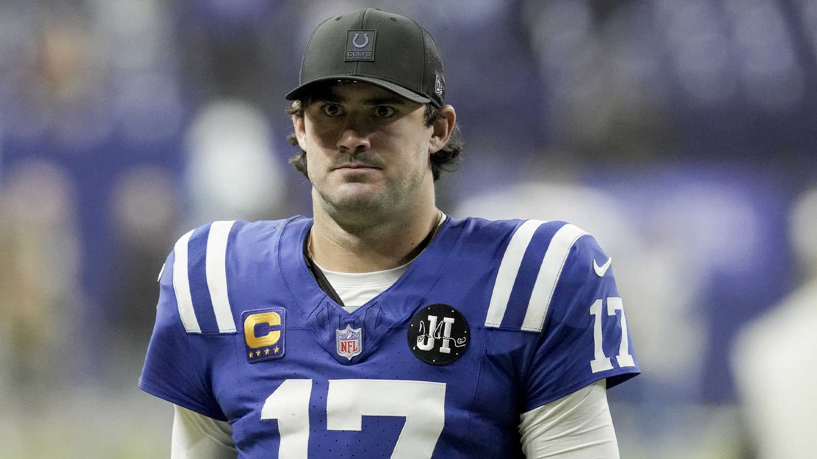 Colts’ Daniel Jones’ 3-word message to teammate after injury proves QB’s toughness