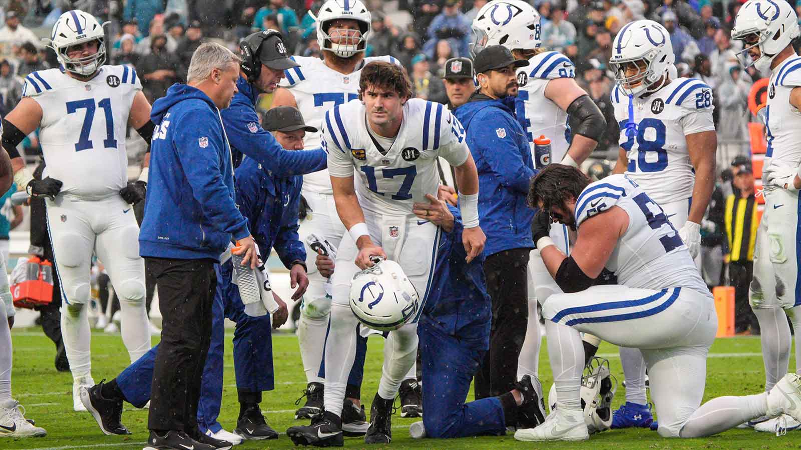 Colts’ Daniel Jones posts message to fans, organization after crushing Achilles injury