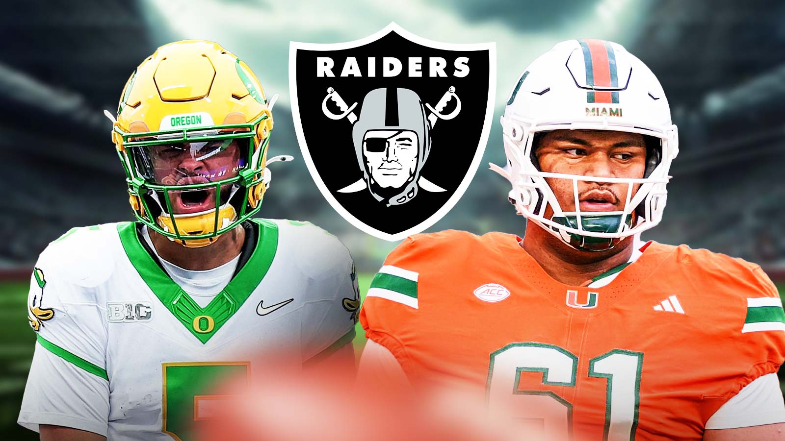 Raiders’ must-see NFL Draft targets in College Football Playoff opening weekend