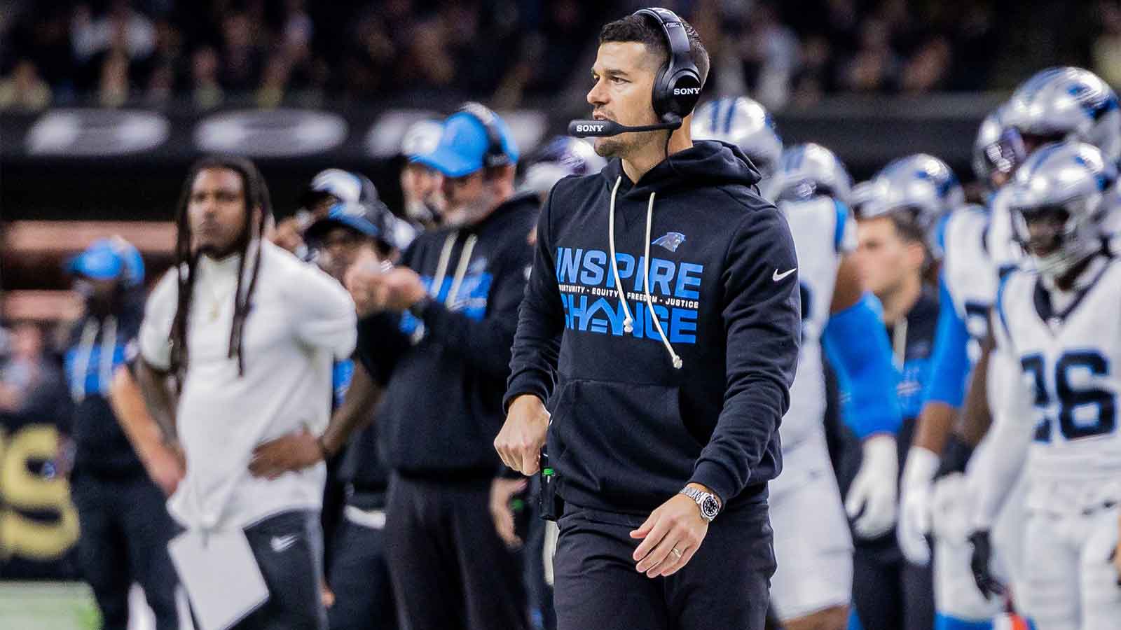 Panthers HC Dave Canales’ blunt explanation for 4th-down decision that backfired miserably