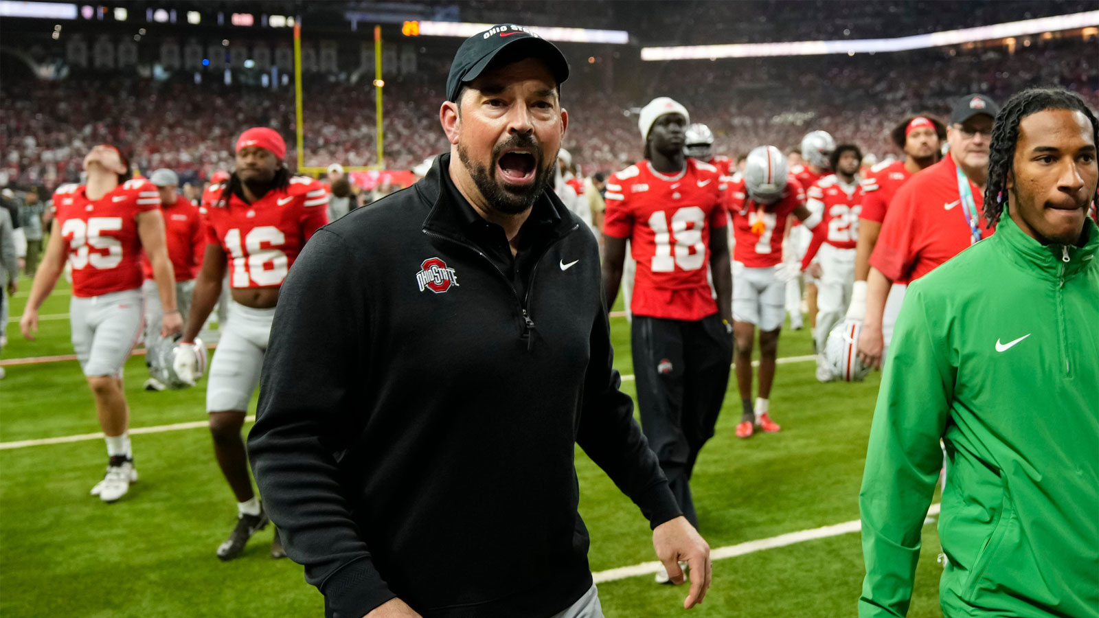 Ohio State football HC Ryan Day taking play-calling duties from Brian Hartline for CFP